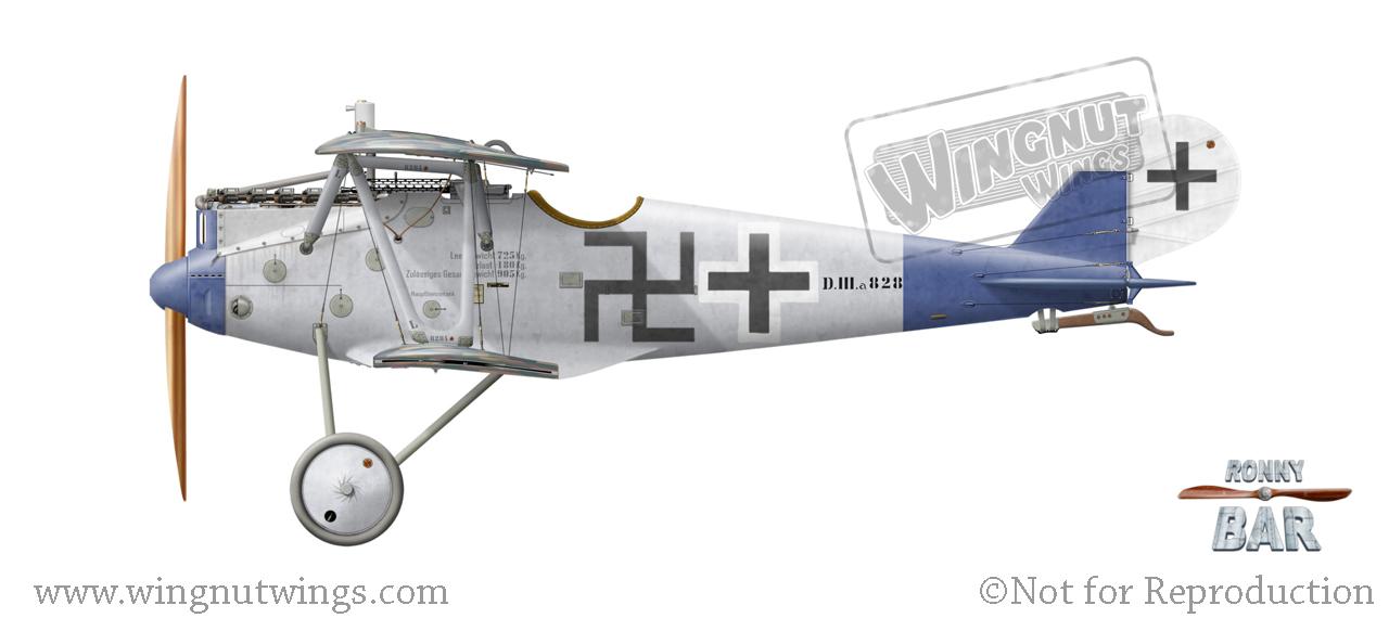 Wingnut Wings - 1/32 Pfalz D.IIIa 'Flying Circus part 1' decals